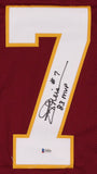 Joe Theismann Signed Washington Redskins Jersey Inscribed "83 MVP" (Beckett COA)