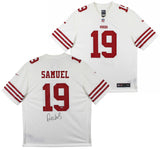 49ers Deebo Samuel Authentic Signed White Nike Game Jersey Fanatics #B815512