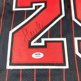 Steve Kerr Signed Jersey PSA/DNA Chicago Bulls Michael Jordan