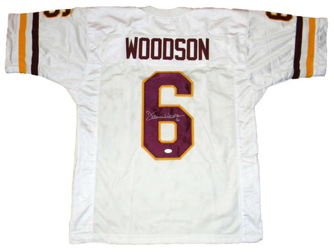 DARREN WOODSON AUTOGRAPHED SIGNED ARIZONA STATE SUN DEVILS #6 WHITE JERSEY JSA