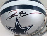 Deion Sanders Autographed Dallas Cowboys Mini Helmet-Beckett W Hologram *Black