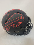 KEON COLEMAN SIGNED BUFFALO BILLS F/S ECLIPSE SPEED AUTHENTIC HELMET BAS