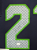 FRAMED SEATTLE SEAHAWKS DEVON WITHERSPOON AUTOGRAPHED SIGNED JERSEY JSA COA