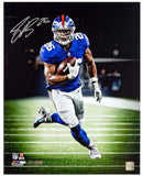 Saquon Barkley Autographed Giants "Sideline" 16 x 20 Photograph Panini LE 1/126