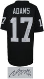 Davante Adams (RAIDERS) Signed Black Custom Football Jersey - (BECKETT COA)