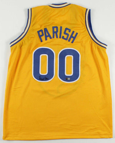 Robert Parish Signed Warriors Jersey (TriStar Holo) Golden State 1st Rnd Pk 1976