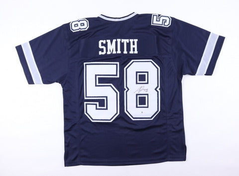 Aldon Smith Signed Dallas Cowboys Home Jersey (Beckett COA) 2012 Pro Bowl L.B.