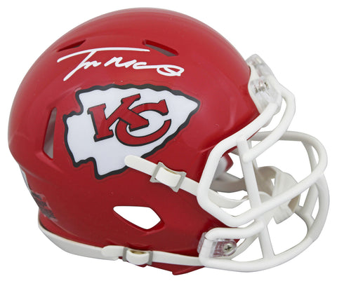 Chiefs Trent McDuffie Authentic Signed Speed Mini Helmet BAS Witnessed