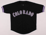 Andres Galarraga Signed Colorado Rockies Jersey (Radtke COA) 1993 Batting Champ