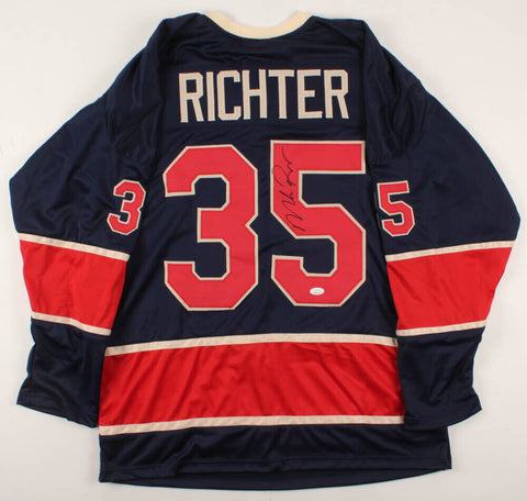 Mike Richter Signed Rangers Jersey (JSA) 1994 Stanley Cup Champion / Goaltender