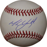 Mike Yazstremski Autographed San Francisco Giants OML Baseball FAN 46893