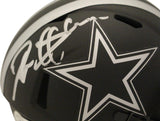 Deion Sanders Autographed Dallas Cowboys Eclipse Mini Helmet Beckett 35979