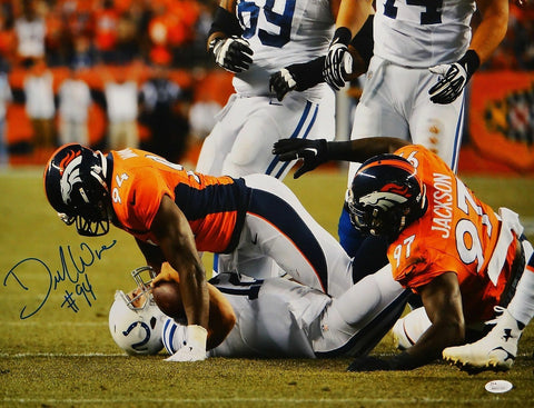 DeMarcus Ware Signed/ Autographed 16x20 Sacking Luck Photo- JSA W Authenticated