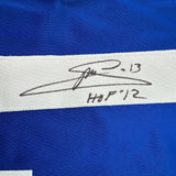 Autographed/Signed Mats Sundin HOF 12 Toronto Blue Hockey Jersey JSA COA