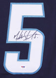 Mark Stuart Signed Winnipeg Jets Jersey (PSA COA)