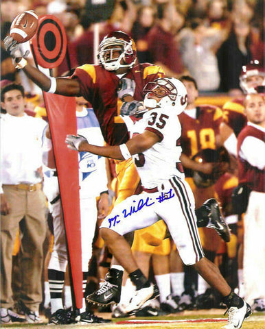 Mike Williams Autographed/Signed USC Trojans 8x10 Photo 15356