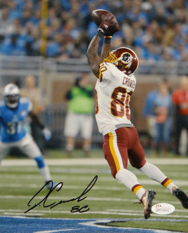 Jamison Crowder Autographed Washington 8x10 Vertical Catch Photo- JSA W Auth