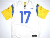 Puka Nacua Autographed Los Angeles Rams White Nike Game Jersey - Fanatics *Black