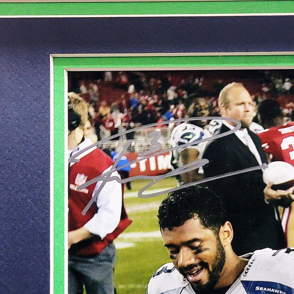 Richard Sherman Autographed Seattle Seahawks Framed Sports