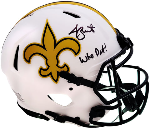 JAMEIS WINSTON AUTOGRAPHED SAINTS LUNAR ECLIPSE FULL SIZE AUTH HELMET BECKETT