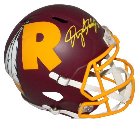 DWAYNE HASKINS SIGNED WASHINGTON REDSKINS AMP FULL SIZE SPEED HELMET BECKETT