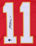 Marquez Valdes-Scantling Signed Kansas City Chief Jersey (Beckett) 2018 Draft Pk