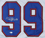 Harrison Phillips Signed Buffalo Bills Jersey (Beckett COA) 2018 3rd Rnd Pick DT