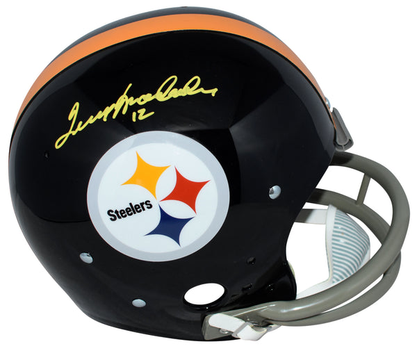 TERRY BRADSHAW SIGNED PITTSBURGH STEELERS FULL SIZE THROWBACK TK HELMET BECKETT