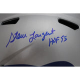 Steve Largent Autographed Seattle Seahawks F/S TB Helmet Beckett 37983