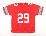 Pepe Pearson Signed Ohio State Jersey "1997 Rose Bowl Champs!, Go Bucks!" (JSA)