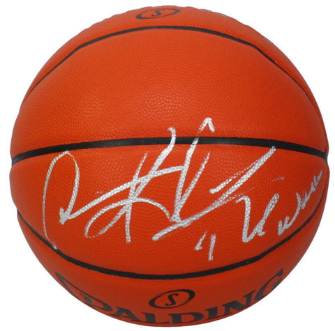 Dennis Rodman Autographed "The Worm" Spalding I/O Basketball Beckett