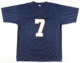 T.J Jones Signed Notre Dame Fighting Irish Jersey Inscribed (see Pics) (JSA COA)