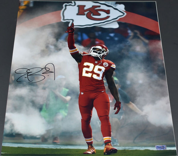 ERIC BERRY AUTOGRAPHED SIGNED KANSAS CITY CHIEFS 16x20 PHOTO COA