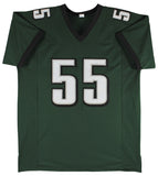 Brandon Graham Authentic Signed Green Pro Style Jersey Autographed JSA Witness