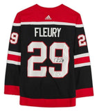 MARC-ANDRE FLEURY Autographed Blackhawks Reverse Retro Jersey FANATICS LE 29