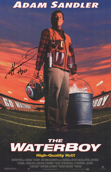 Henry Winkler Signed The Waterboy 11x17 Movie Poster w/H2O - (SCHWARTZ COA)