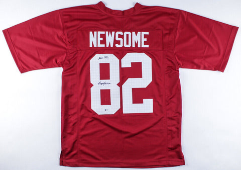 Ozzie Newsome Signed Alabama Crimson Tide Jersey (Beckett) Browns 1st Rd Pk 1978