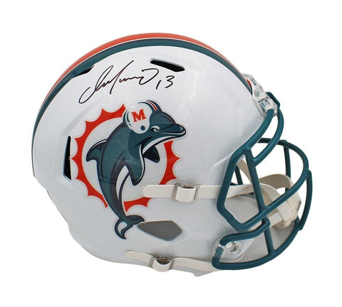 Dan Marino Signed Miami Dolphins Speed Full Size Throwback 1996-2012 NFL Helmet