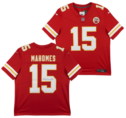 Chiefs Patrick Mahomes Authentic Signed Red Nike Limited Jersey Fanatics