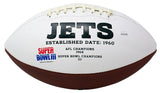 Vinny Testaverde Signed New York Jets Logo Football (JSA COA)1983 National Champ