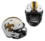 Drew Brees Signed New Orleans Saints Speed Flex Authentic Lunar NFL Helmet