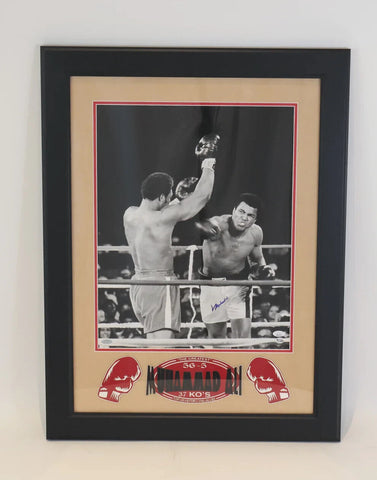 Muhammad Ali Autographed 16x20 Photo Includes in 22"x24" Frame w/JSA Full Letter
