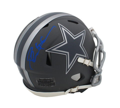 Deion Sanders Signed Dallas Cowboys Speed Slate NFL Mini Helmet