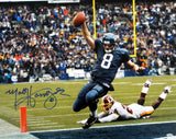 MATT HASSELBECK AUTOGRAPHED FRAMED 16X20 PHOTO SEATTLE SEAHAWKS MCS HOLO 200362