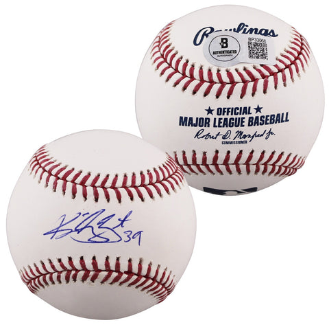 Dodgers Kirby Yates Authentic Signed OML Baseball Autographed BAS #BP33068