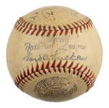 Babe Ruth New York Yankees Signed National League Baseball PSA/DNA C53009