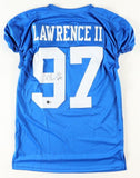 Dexter Lawrence Signed New York Giants Pro Cut Jersey (JSA) 2xNational Champs