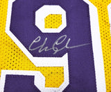 FLETCH CHEVY CHASE AUTOGRAPHED YELLOW JERSEY BECKETT BAS WITNESS STOCK #233717