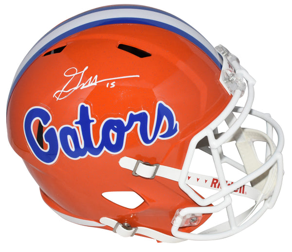 GRAHAM MERTZ AUTOGRAPHED FLORIDA GATORS FULL SIZE SPEED HELMET BECKETT