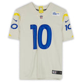 COOPER KUPP Autographed L.A. Rams Nike Limited Bone White Jersey FANATICS